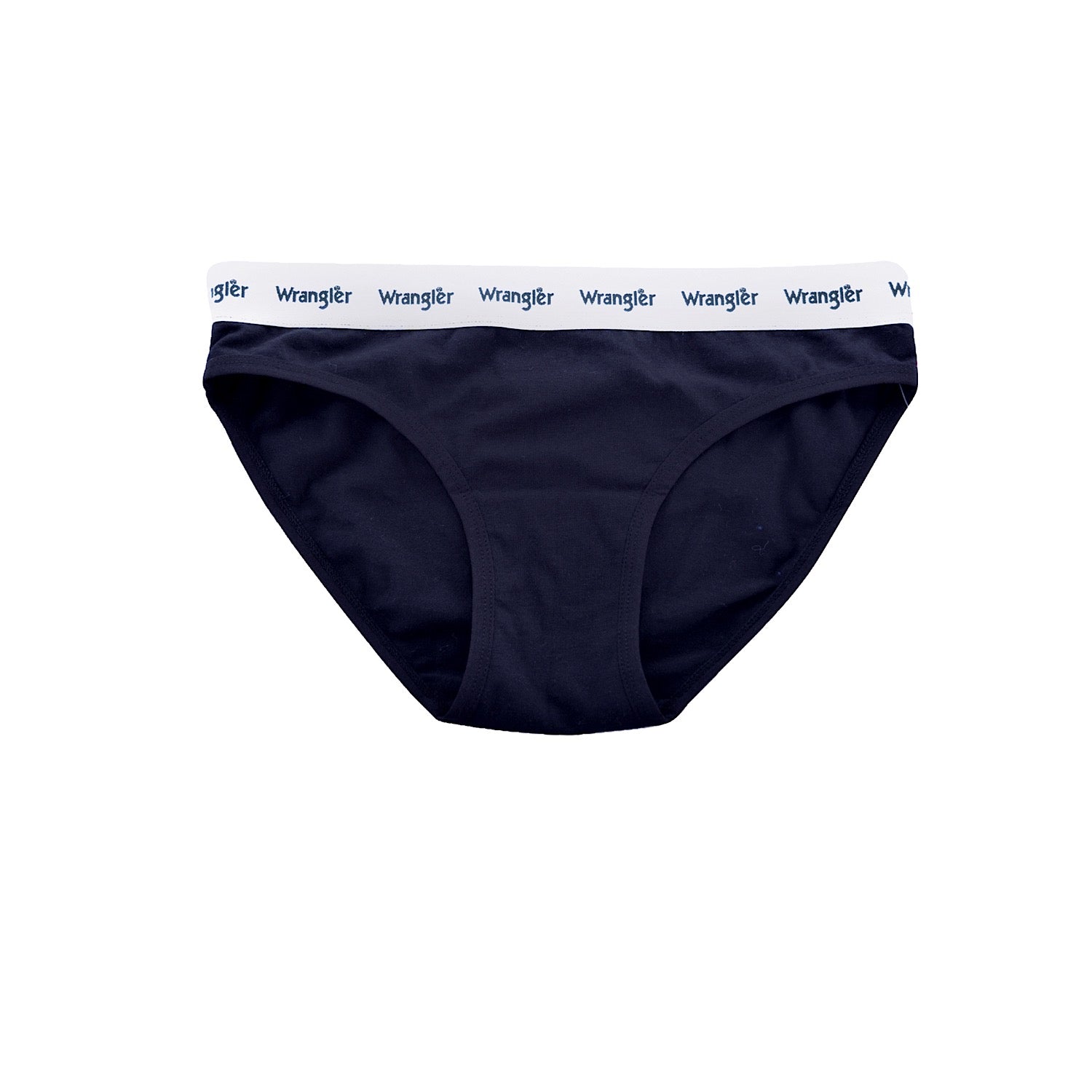 Buy Wrangler Womens Logo Briefs Twin-Pack Navy/Pink - The Stable Door