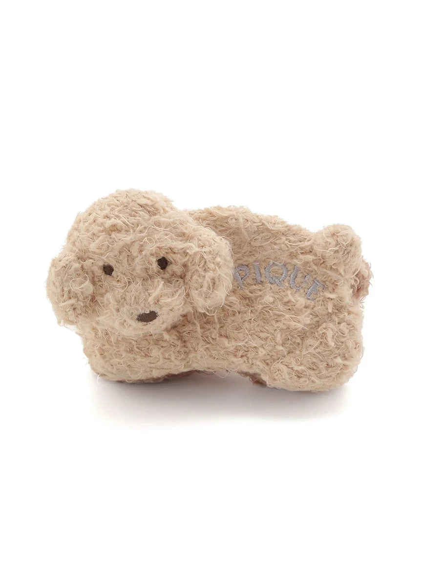 Lying Toy Poodle Hair Clip