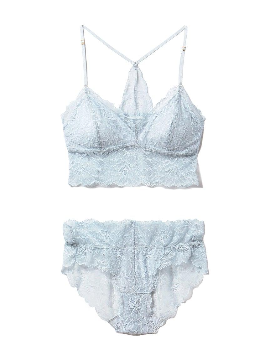 lace bra and shorts set