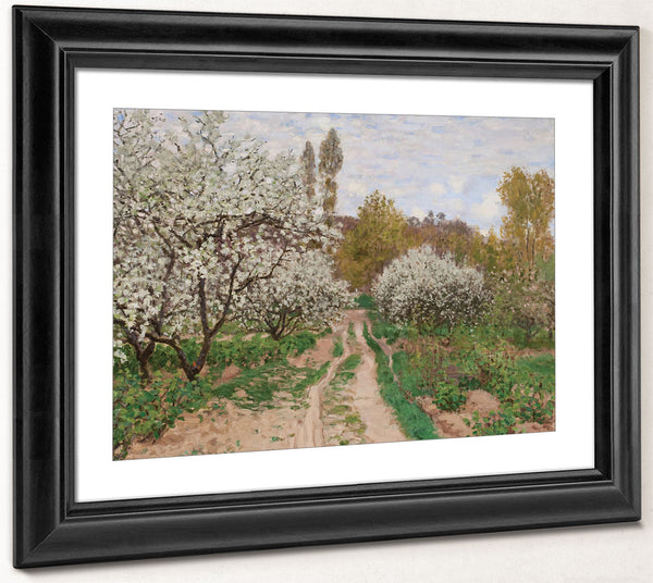 Apple Trees In Blossom By Claude Monet – Truly Art