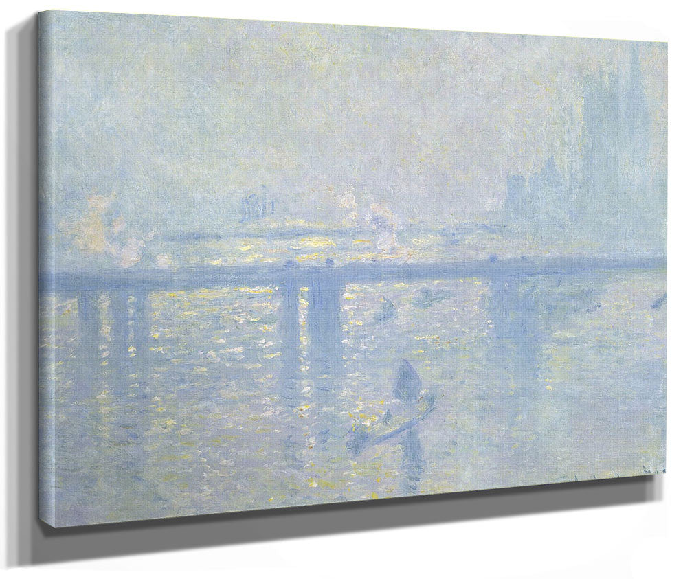 Charing Cross Bridge London By Claude Monet