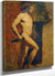 Male Nude With Dagger By William Etty