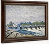 Molesey Weir Hampton Court 1874 By Alfred Sisley