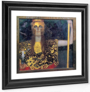 Pallas Athena By Gustav Klimt Print Canvas Art Framed Print Truly Art
