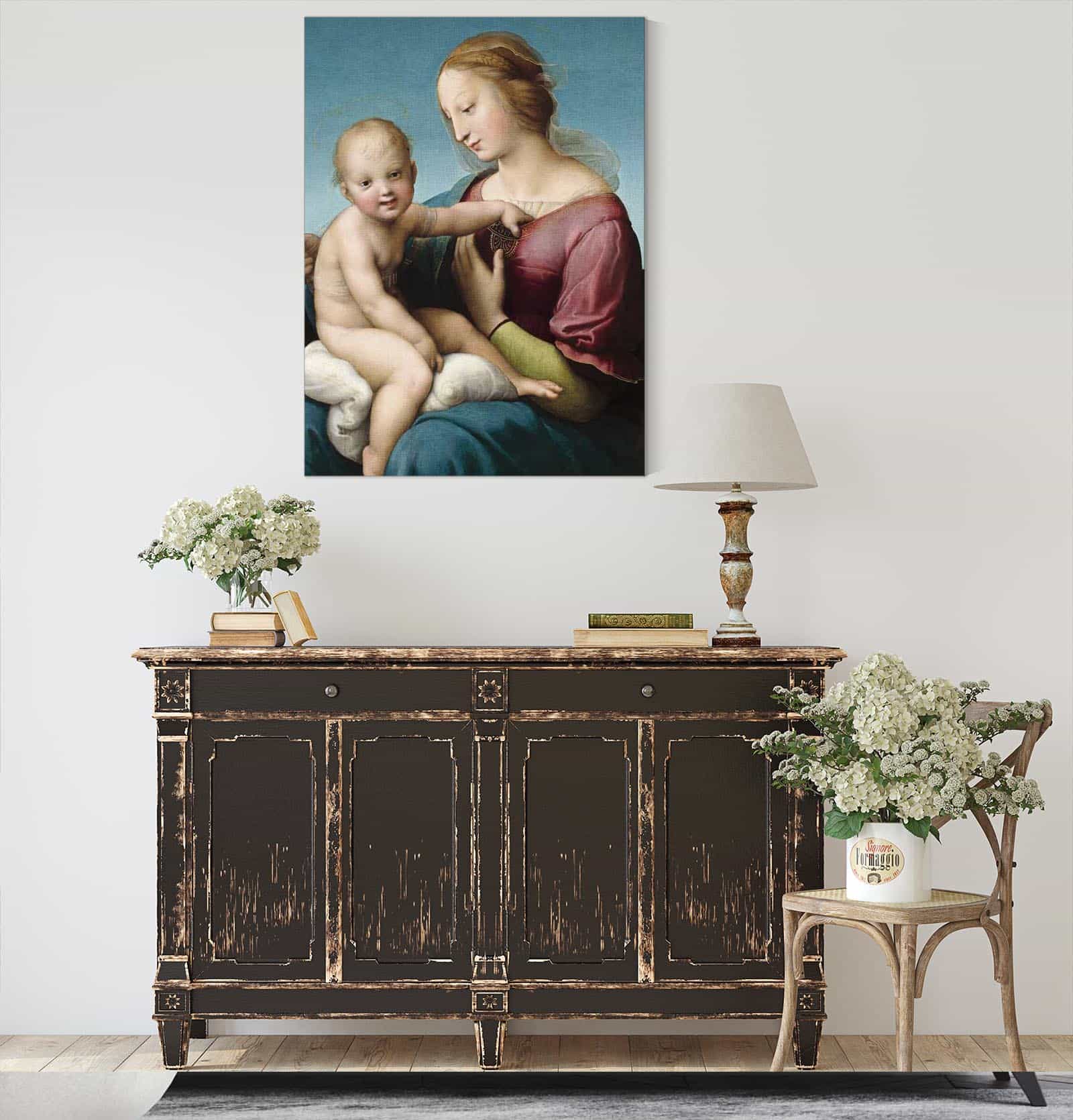 The Niccolini Cowper Madonna by Raphael Print from Truly Art