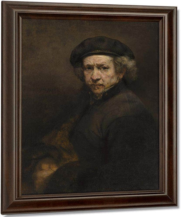 Self Portrait By Rembrandt