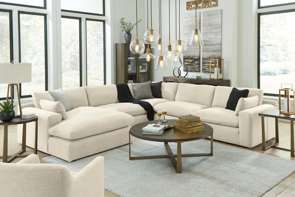 Signature Design by Ashley Elyza 5-Piece L-Shaped Sectional in