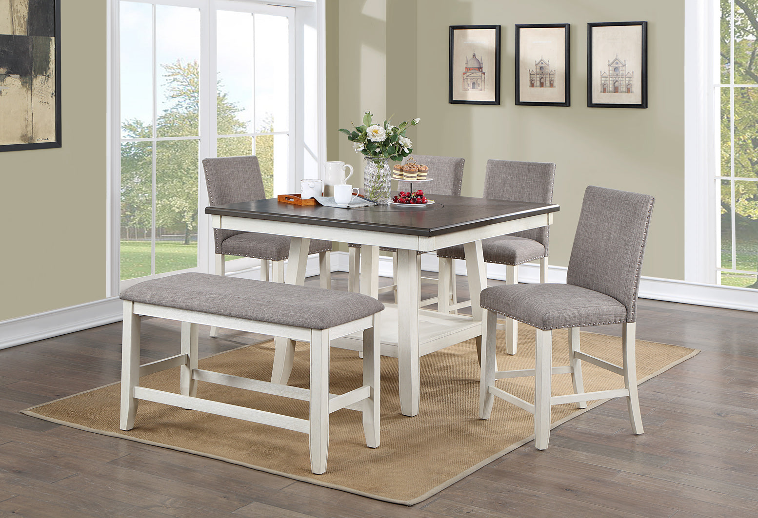 manning counter height dining set