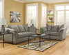 Darcy Cobblestone Living Room Set - Luna Furniture from Ashley