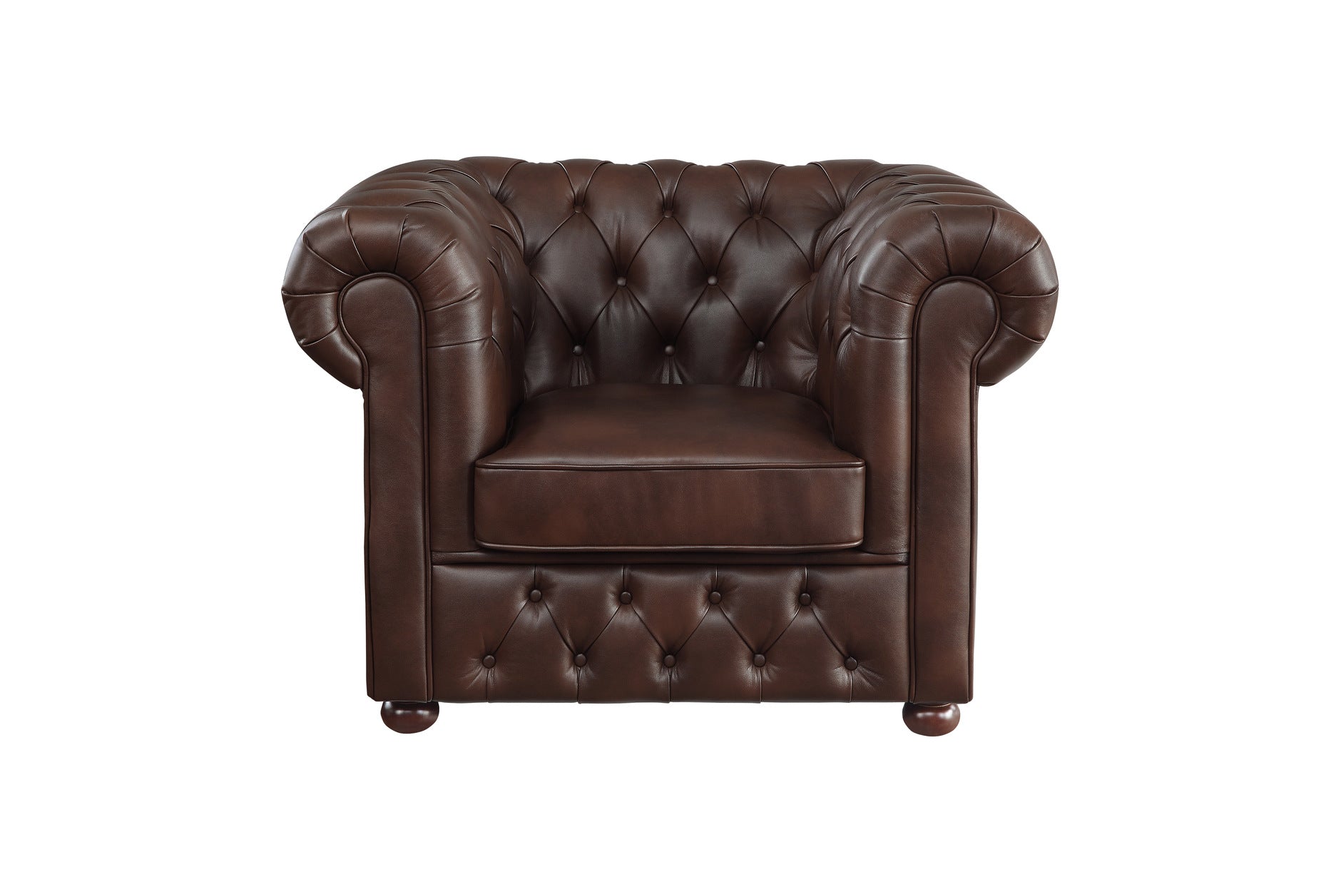 Brown Leather Living Room Set from Homelegance – Luna