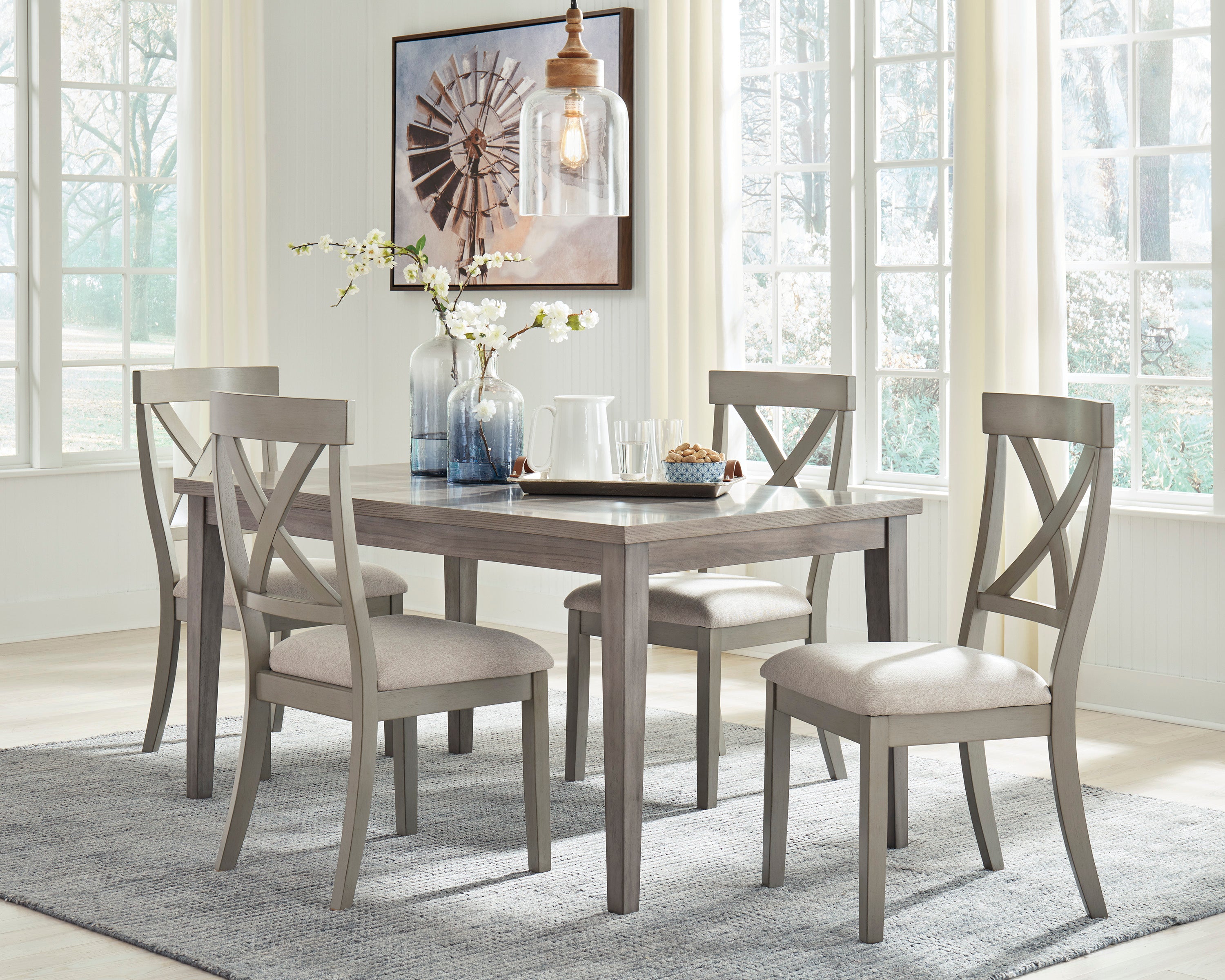 ashley millennium dining room set