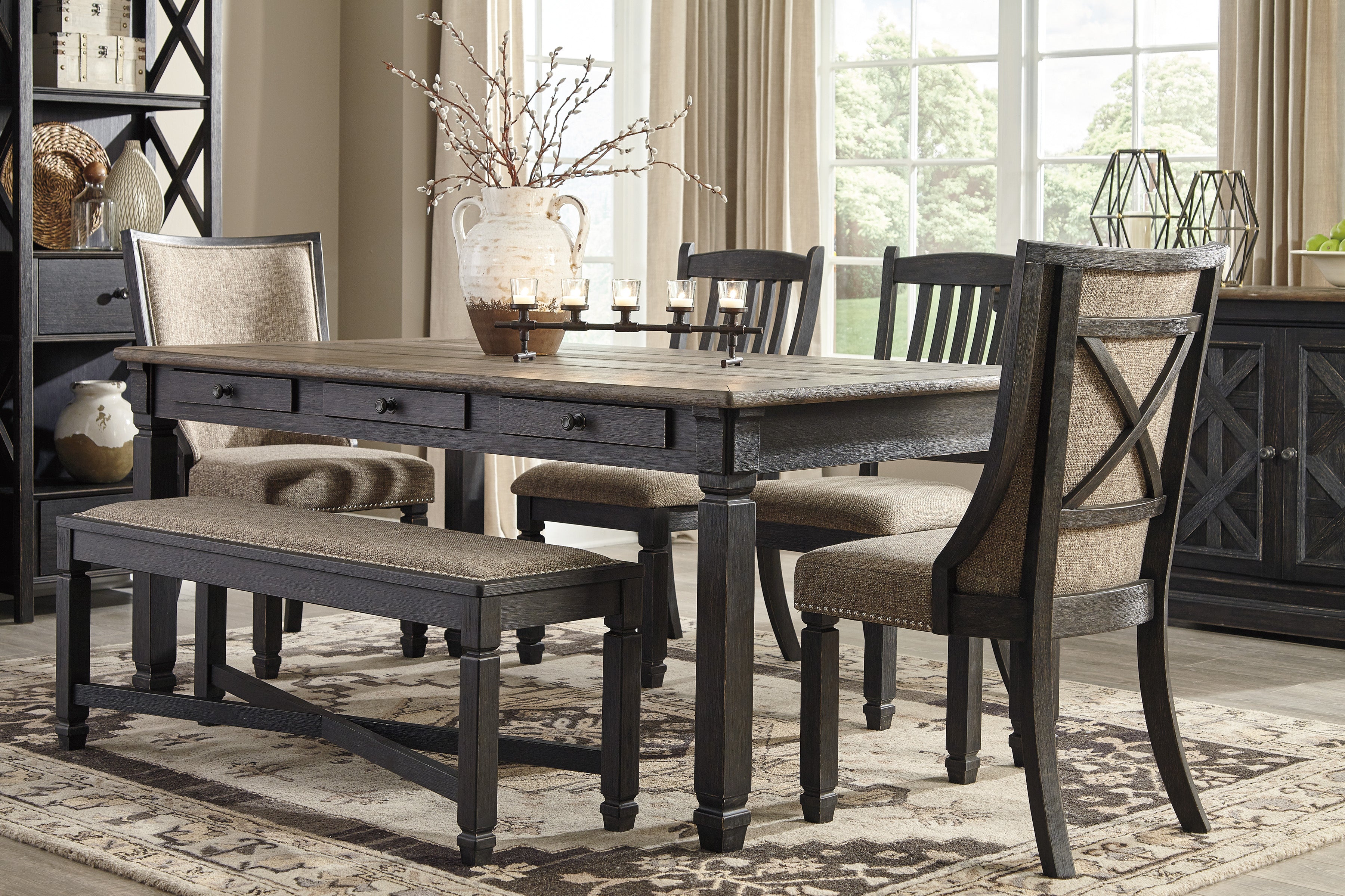 ashley tyler creek dining set