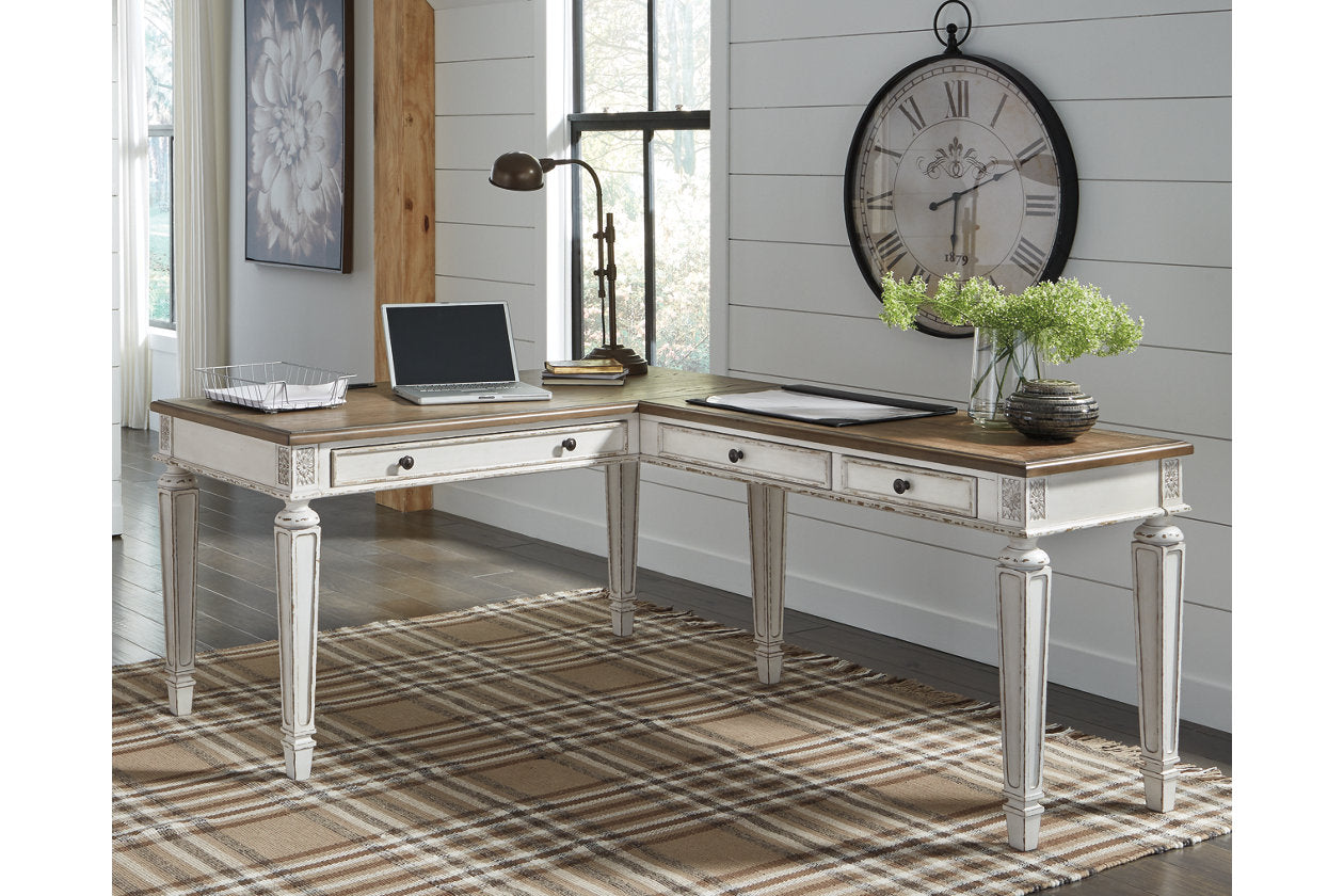 Realyn 2-Piece Home Office Desk