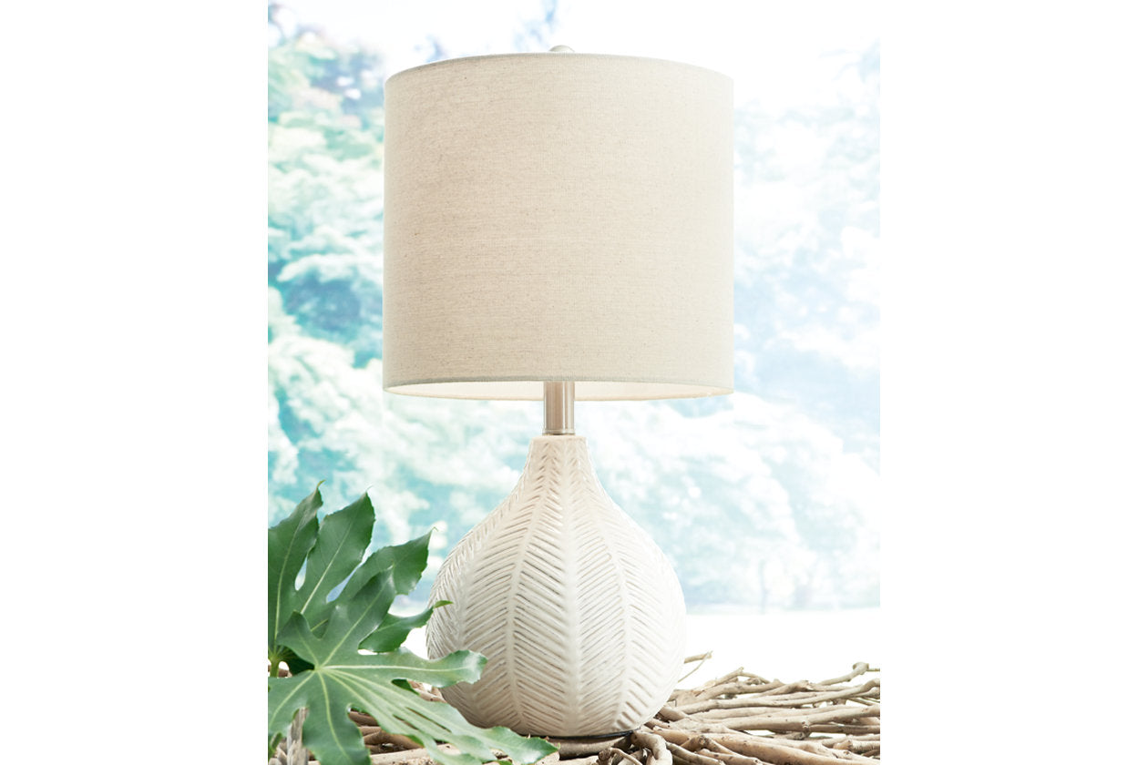 off white table lamps