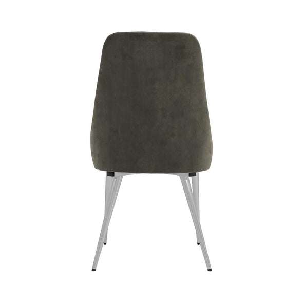 Cabianca Curved Back Side Chairs Grey (Set of 2) - 191442 - Luna Furniture