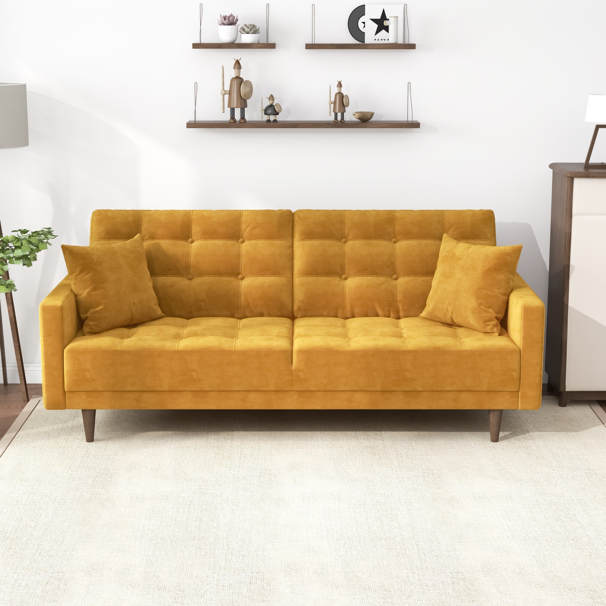 Decker Camel Pet Friendly Sofa from Luna Plus Furniture – Luna Furniture