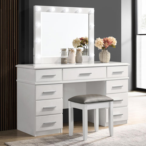 Luna Vanity Station Dressing Table – Vanity Mirror MY