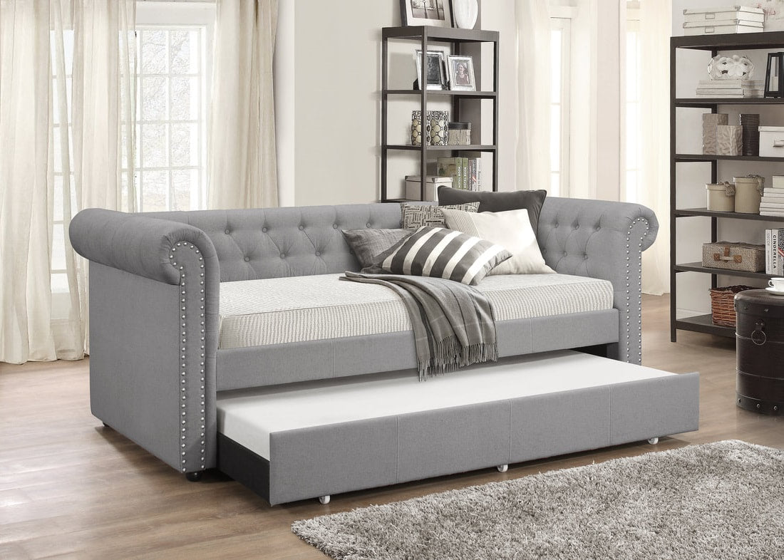 real living oakmont gray ottoman