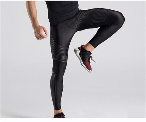 Compression Pants Quick Dry Fitness Leggings For Men Crossfit Clothing ...