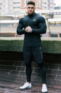 Men Gym Clothes Man Compression Set 3 Pieces Myshoponline Com