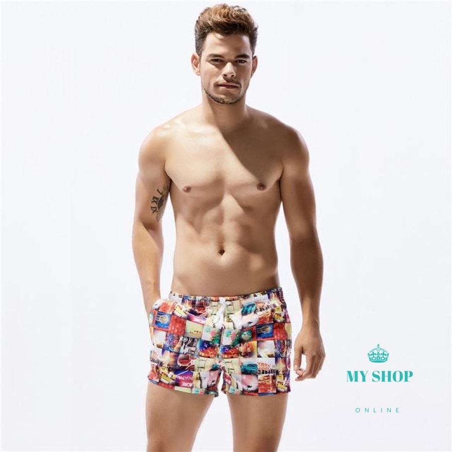 men's swimwear shorts swimming summer beach shorts – myshoponline.com