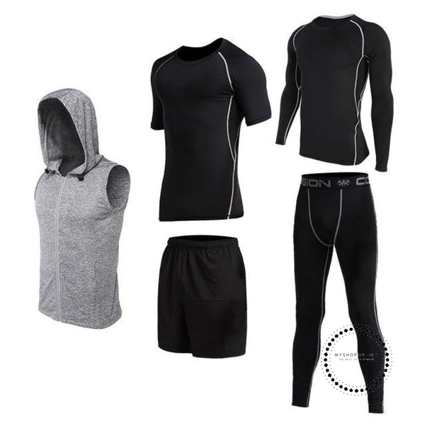 Running Sets Men's Sportswear Gym Clothing – myshoponline.com