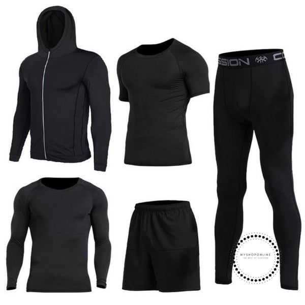 Running Sets Men's Sportswear Gym Clothing – myshoponline.com