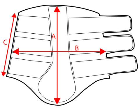 Maatgids Montar Brushing Boots