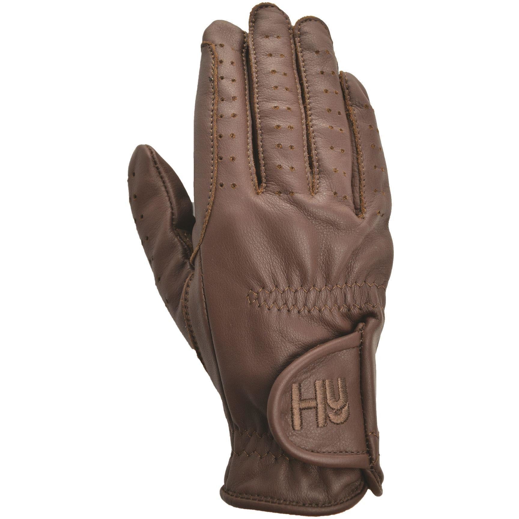 Hy5 Children's Leather Riding Gloves GS Equestrian