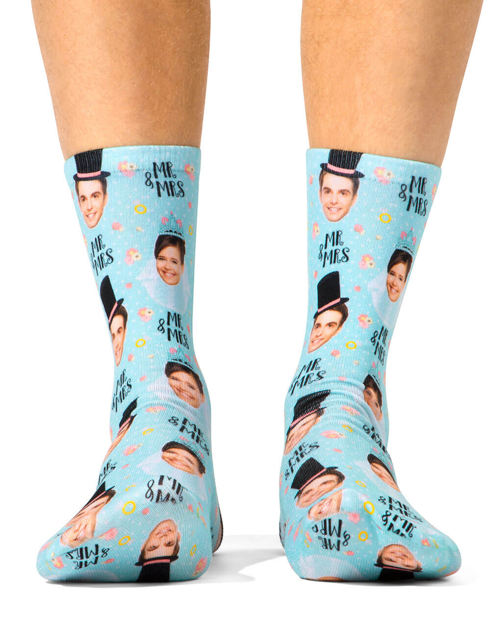 Mr & Mrs Marriage Socks - Personalised Wedding Socks – Super Socks