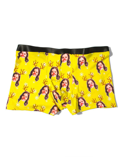 Custom Christmas Face Boxers Shorts Personalised Photo Underwear Chris –  MyFaceBoxerUK