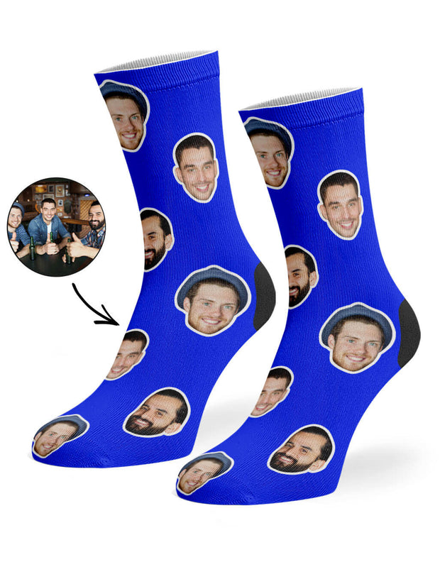 Best Friend Face Socks - Personalised Face Socks – Super Socks