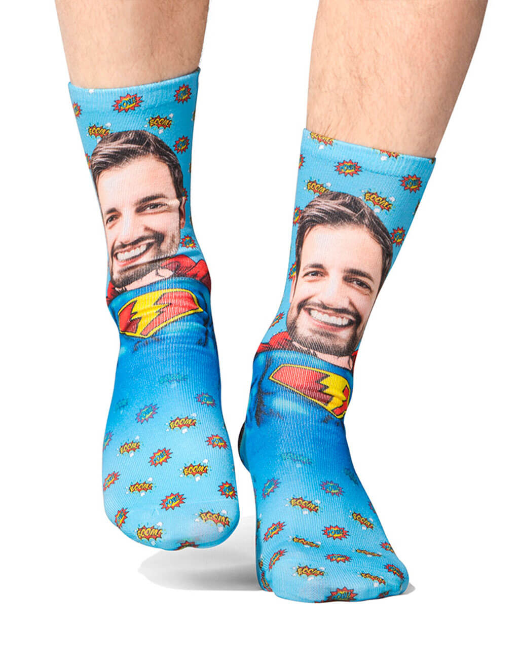 Superman Me Socks  Personalised Socks – Super Socks