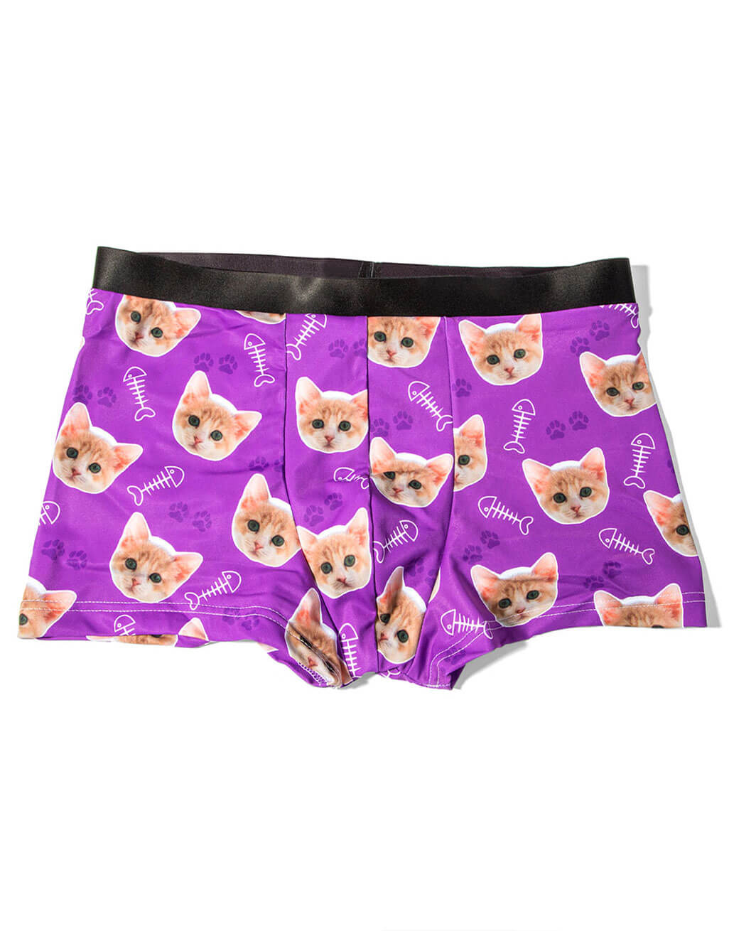 Your Cat on Boxers  Personalised Cat Boxer Shorts – Super Socks