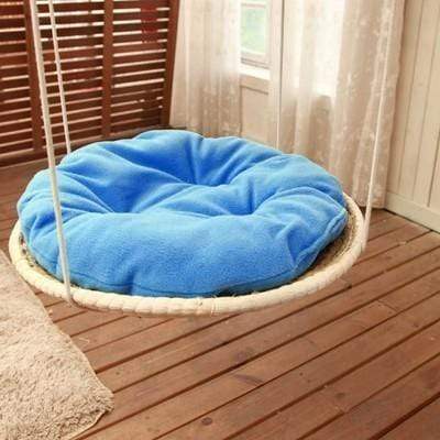 round pet bed