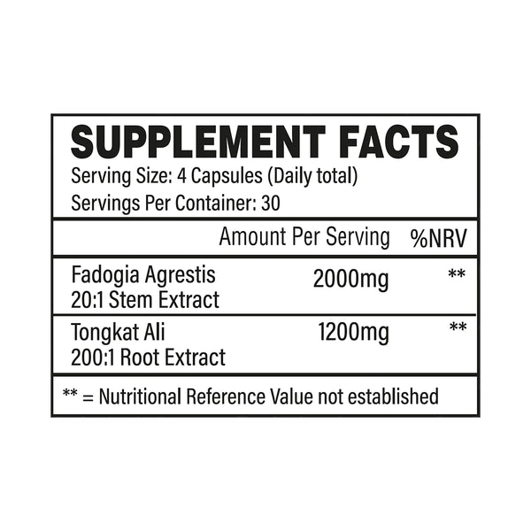 tbjp alpa t ingredients label