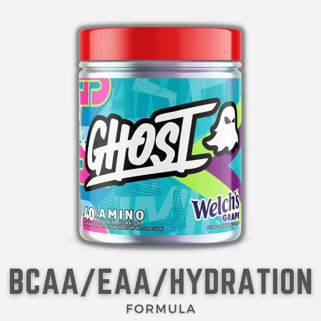 GHOST EAA BCAA Amino Hydration Ocean Water (14 Oz. / 40 Servings) 