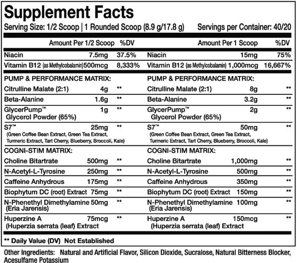 innovapharm mvpre 2.0 ingredients review The Supps House