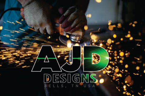 AJD Metal Designs Premium Home Decor Signs Logo