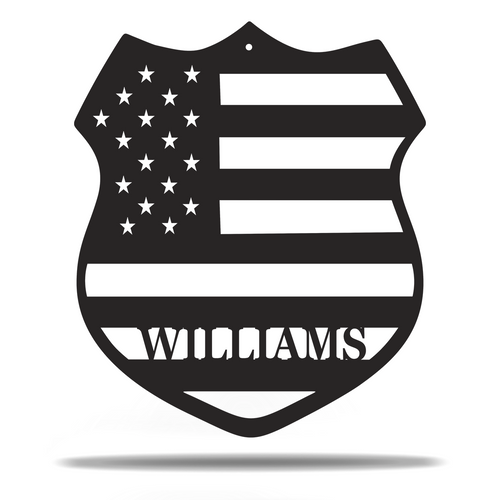 American Police Monogram