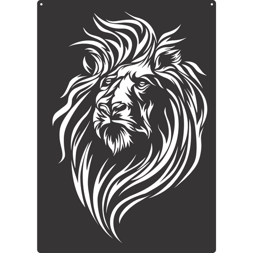 Lion Cutout