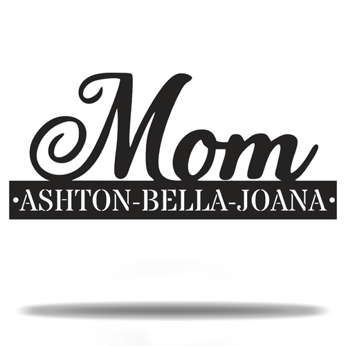 Mom & Kids Monogram
