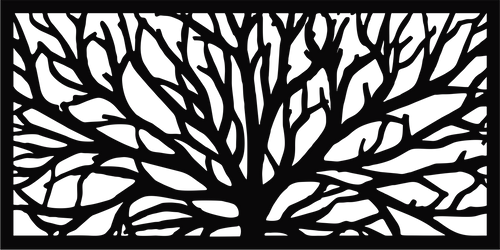 30 X 60 Tree Branches Panel