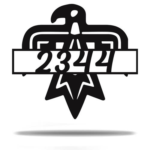 Eagle Hieroglyph Address Sign