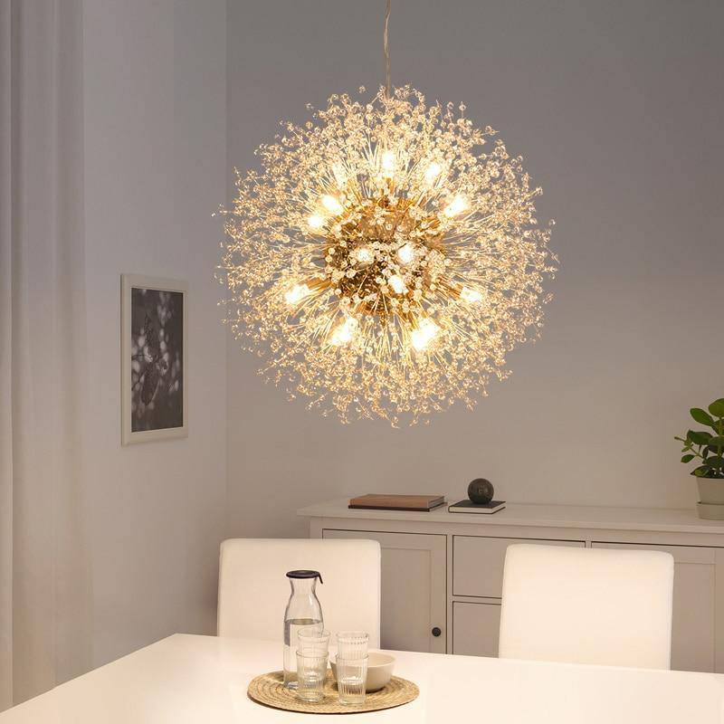 dandelion chandeliers