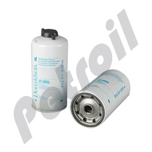 P559118 Kit Twist&Drain Elemento Donaldson Sep.Agua incluye VasoPlastico + Drenaje con Sensor 1/2"20