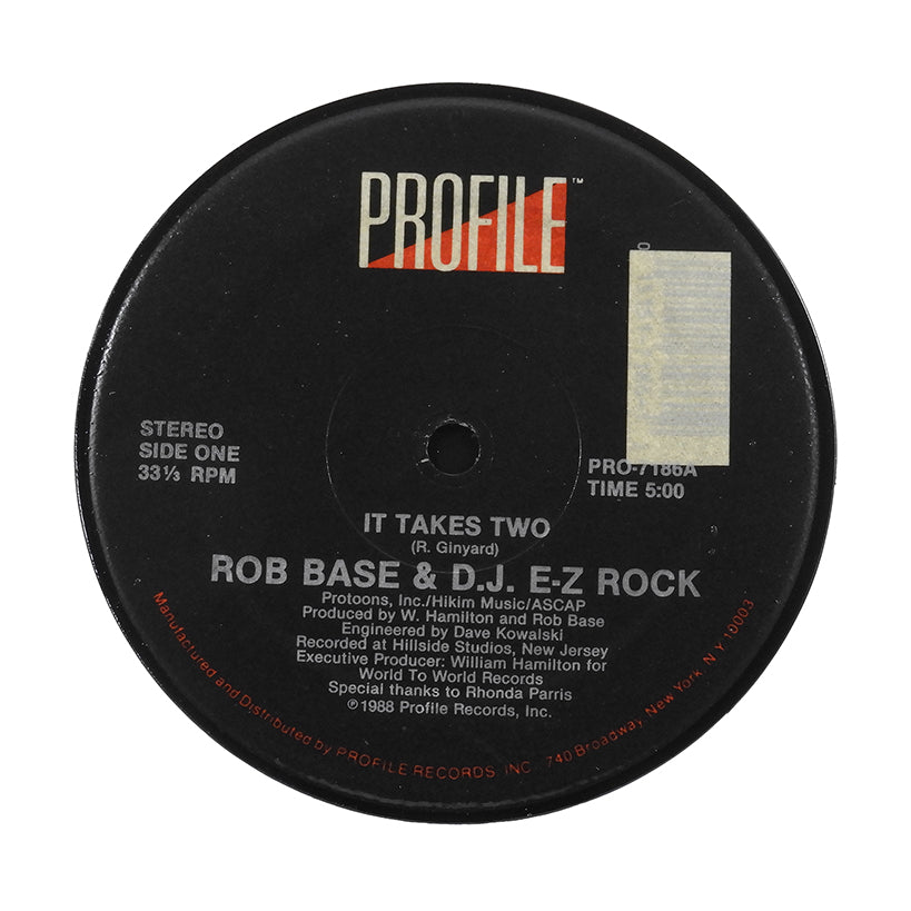 Rob Base & DJ E-Z Rock - It Takes Two Coaster