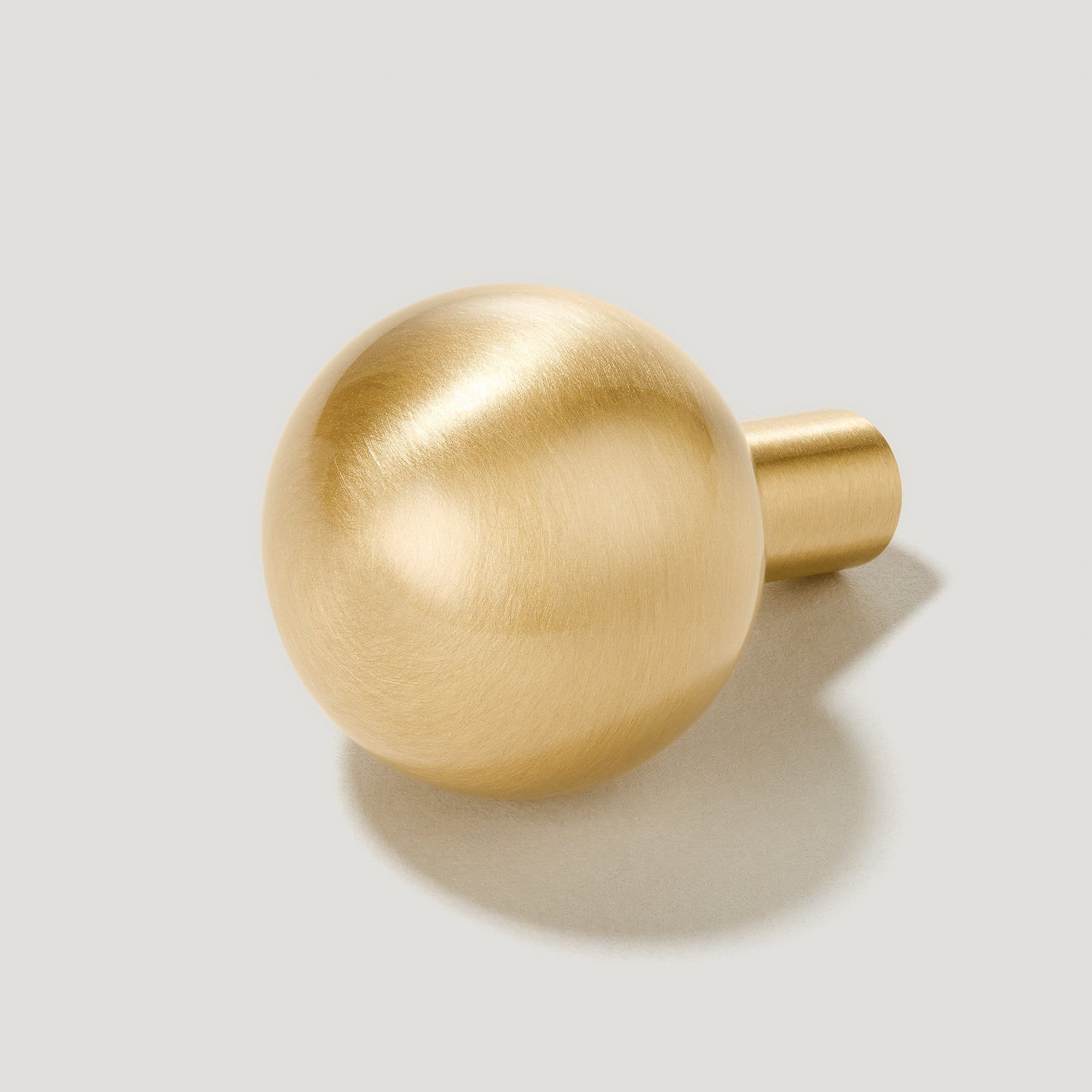 Sphere Knob Round Brass Knobs Plank Hardware