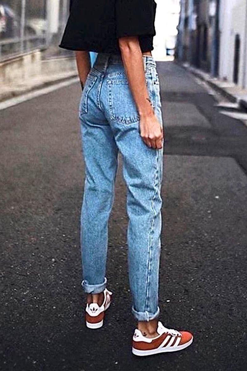 high waisted boyfriend jeans cheap