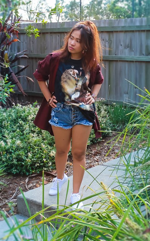 boyfriend shirt shorts